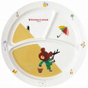 メラミン食器 くまのがっこう「ジャッキーのたからもの」丸ランチ皿 cm-65TA(代引不可)【送料無料】