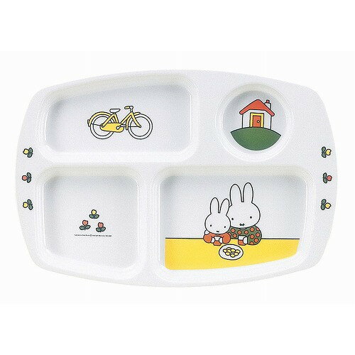 Other - メラミン子供食器 ミッフィー 角ランチ皿 cm-20C(代引不可)【送料無料】