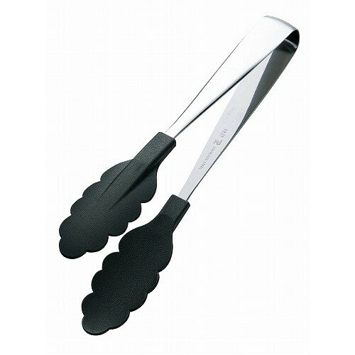 樂天商城 - 抗菌耐熱カラートング 小 ブラック 20cm(代引不可)