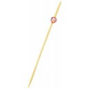 竹製 ビーズピックス 9cm ピンク(50本入)09495(代引不可)【送料無料】