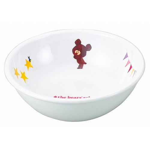 メラミン子供食器 くまのがっこう ボール M-3155J(代引不可)