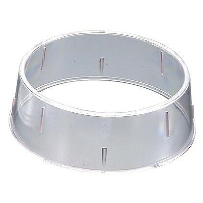 ポリカーボネイト 丸皿枠 W-24 25cm用(代引不可)【送料無料】