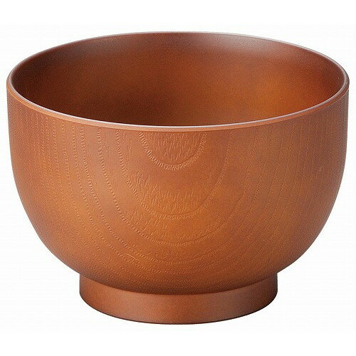 耐熱3.4寸玉姫木目汁椀 総ブラウン 1001054(代引不可)