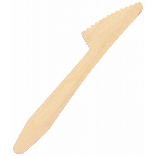 木製 使い捨てナイフ(100本入)大 #165(代引不可)