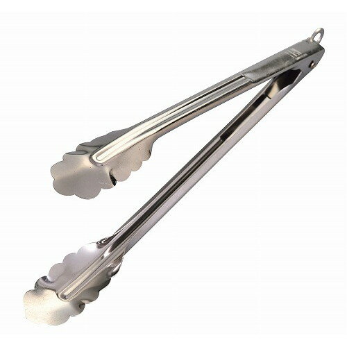 18-0 フックストッパー付 万能トング 大 全長400(代引不可)