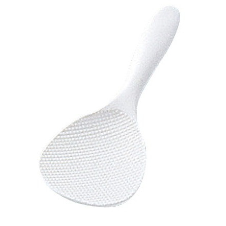 おけちゃうしゃもじ 21cm(足付)ホワイト PM-729(代引不可)