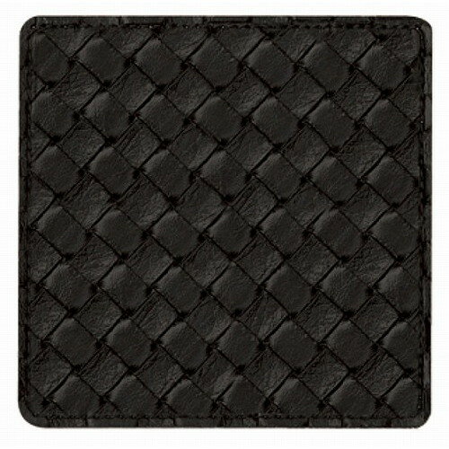 シンビ キルトデザインコースター 角 #360 ブラック(代引不可)【送料無料】