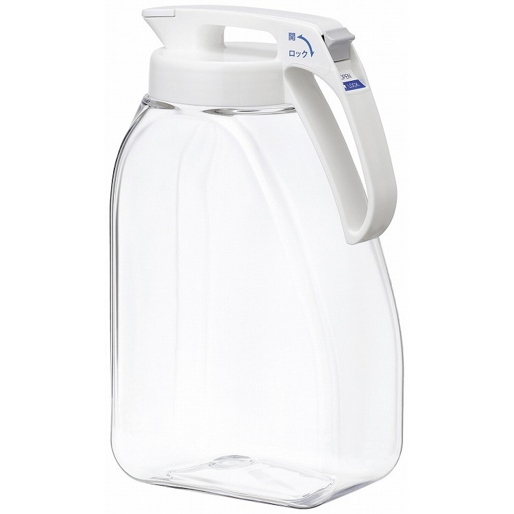 タテヨコ・シームレスピッチャー 3.0L K-1287W カフェ・サービス用品 ピッチャー(代引不可)【送料無料】