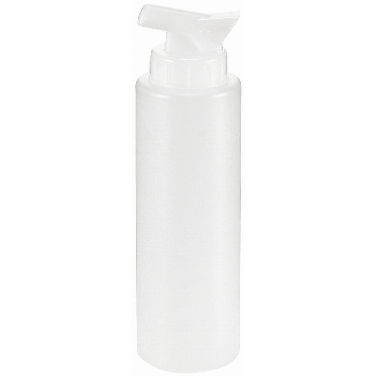 ワンタッチキャップディスペンサー・カパッと 720cc ホワイト ディスペンサー・ドレッシングボトル 調味料ボトル(代引不可)