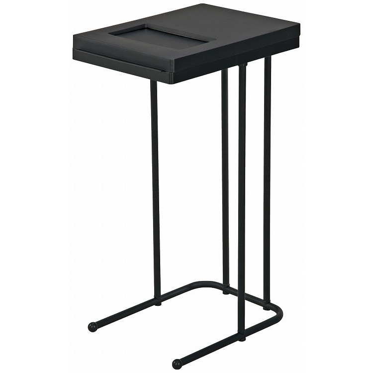 トンボ ユニード分別ポリ袋ホルダー ブラック 清掃・衛生用品ペール・ダストボックス・バケツ 分別ポリ袋ホルダー(代引不可)【送料無料】