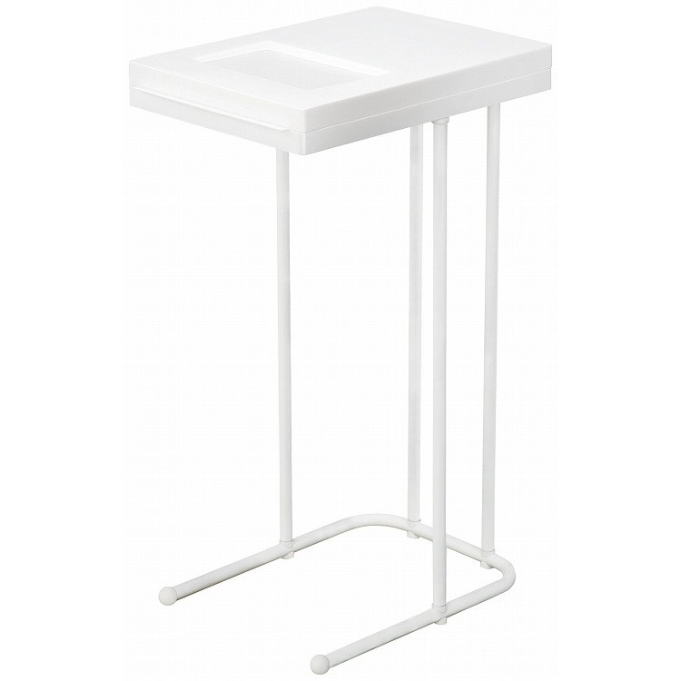 トンボ ユニード分別ポリ袋ホルダー ホワイト 清掃・衛生用品ペール・ダストボックス・バケツ 分別ポリ..