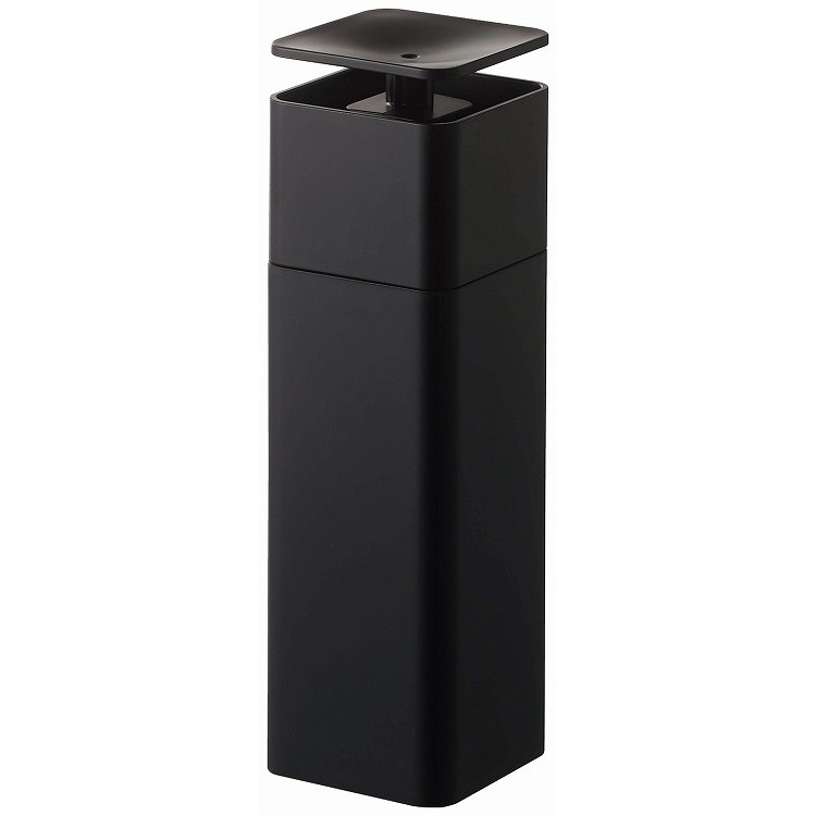片手で出せるディスペンサー タワー ブラック 5214 清掃・衛生用品掃除用品 ディスペンサー(代引不可)..