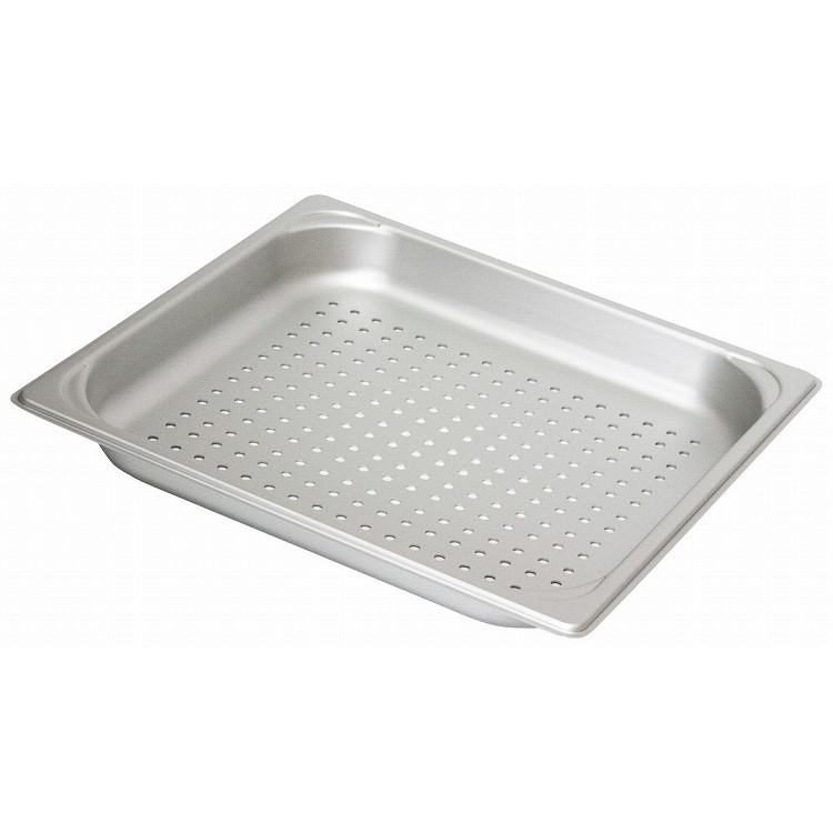 穴あきアルマイトホテルパン 2/3 H40 10113 ホテルパン・ガストロノームパン ホテルパン(代引不可)【送料無料】