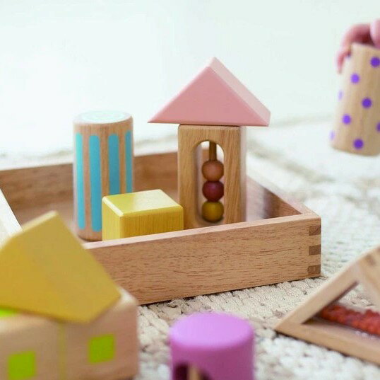 エド・インター 音いっぱいつみき 森のあそび道具シリーズ 音の出る 積み木 木製おもちゃ 知育玩具 プレゼント おもちゃ 女の子 男の子 木のおもちゃ エドインター 【送料無料】