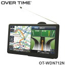 ポータブルナビ カーナビ 7インチ ドライブレコーダー 2025年最新地図データ 前後 ドライブレコーダー ワンセグ ワンセグ視聴録画 3年更新無料 2電源対応 タッチパネル液晶 デモ走行機能 OT-WDN712N【送料無料】(2)