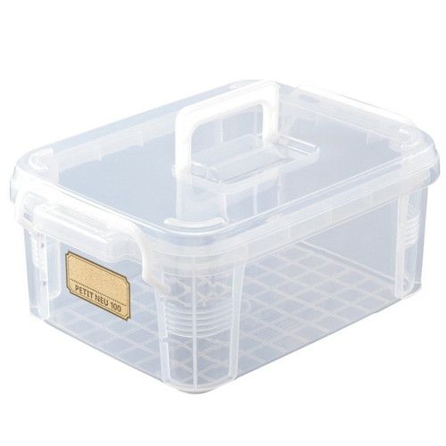 不動技研 プチノイ・100(ハンドル付) クリア F2231H【送料無料】