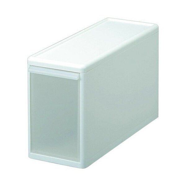 組み合わせて使える収納ケース スリムL ホワイト 引き出し 押入れ デスク 小物入れ【送料無料】