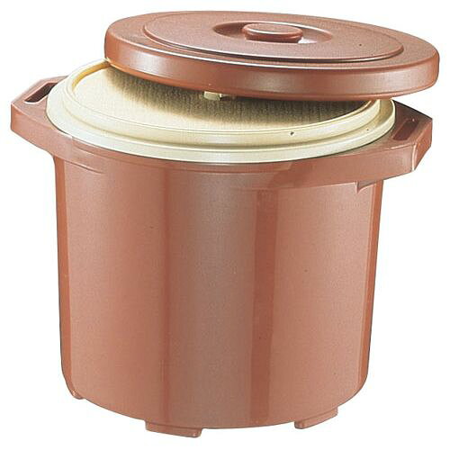 台和 プラスチック保温食缶みそ汁用 DF-M2（小） DHO02002 JANコード 4904778258433●メーカー品番:DF-M2●サイズ:小●容量(L):6.5●縦×横×高さ(mm):382×324×185●材質：ポリプロピレン■色:ダークブラウン■※保温能力 5時間約80℃ 10時間約69℃■材質:ポリプロピレン ■耐熱温度:-20℃~120℃■※洗浄機対応【送料について】北海道、沖縄、離島は送料を頂きます。