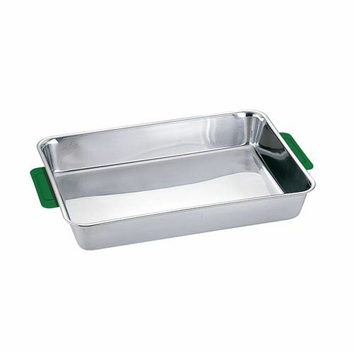 遠藤商事 18-8 カラーハンドル角バット 21枚取 グリーン ABTH228【送料無料】(3)