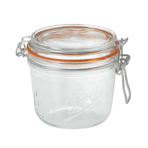 Glass Storage Containers - ル・パルフェ ル・パルフェ ガラス テリーヌジャー 940010 500cc AZY1204