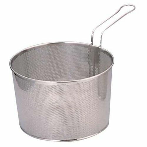 YUKIWA パンチングボイルバスケット 片手ハンドル 24cm ABI2701【送料無料】