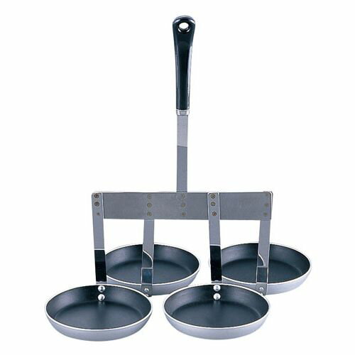 遠藤商事 SAフッ素加工 4連式カキ揚レードル BKK1001【送料無料】