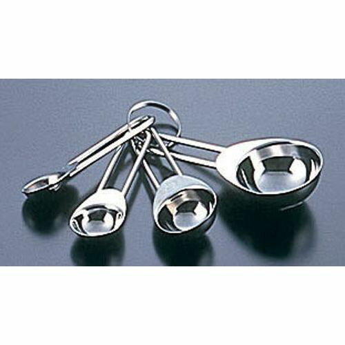 シルバーシャイン 18-10キッチンヘルパー 計量スプーン4本組 41076 BKI39