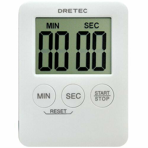 ドリテック デジタルタイマー ポケッティー T-307WT(ホワイト) BTIA301