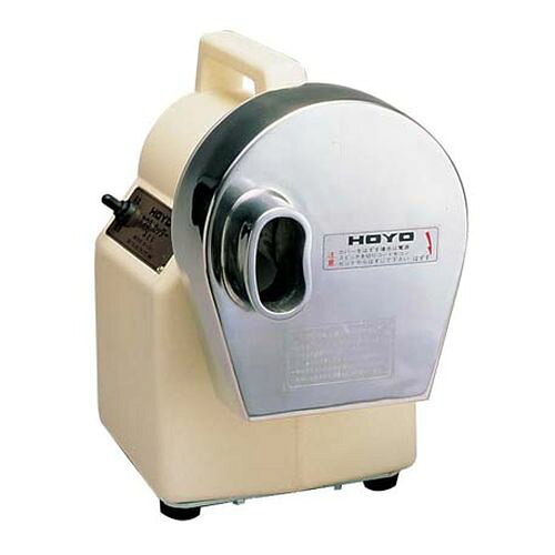 ホーヨー 電動ヤクミカッターみどり MMC-100 CYK01 JANコード 4562206070080●品名:MMC100●幅×奥行×高さ(mm):200×300×300●重量(kg):5.5■電源 :単相100V 50/60Hz■消費電力:120W■定格時間:30分・高速、低速スピード切り替え機能付。■長ネギなら何でもOK。【送料について】北海道、沖縄、離島は送料を頂きます。