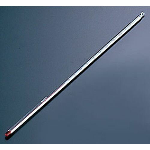 日本計量器 ガラス棒状温度計 アルコール -20〜＋100℃ BOV13002