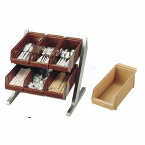 遠藤商事 SA18-8コンパクトオーガナイザー 2段3列(6ヶ入)キャメル EOC154【送料無料】