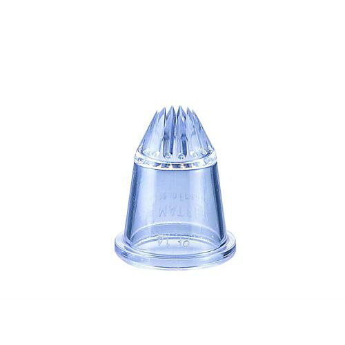 MATFER(マトファ) ポリカーボネイト口金 花 PF14／166084 φ35 WKTR203 JANコード 4905001600609●メーカー品番:PF14/166084●口寸法(mm):10●材質：ポリカーボネイト■マトファ ペストリーグッズ■材質:ポリカーボネイト ■耐熱温度:110℃サイズ:φ35×H47~41mm■※フランス製■※洗浄器対応【送料について】北海道、沖縄、離島は送料を頂きます。