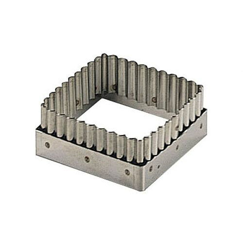 MATFER(マトファ) 抜型角ギザ 150312 80mm WNK09【送料無料】