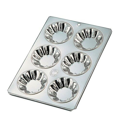 久保寺 ブリキ マフィン型 No.210 6カップ WMH03【送料無料】