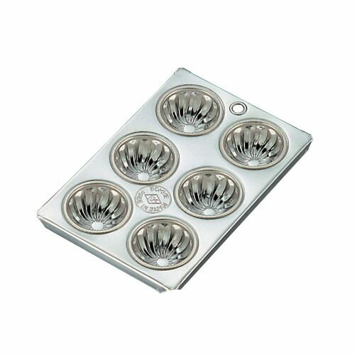 久保寺 ブリキ マフィン型 小菊型 6