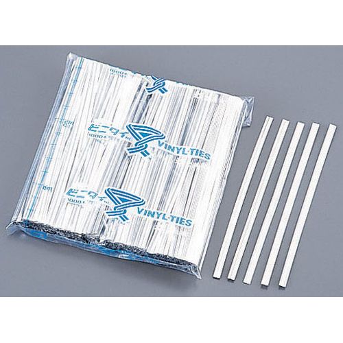 共和 ビニタイ PETカット品(1000本入) 4mm×12cm 銀 XBN0206
