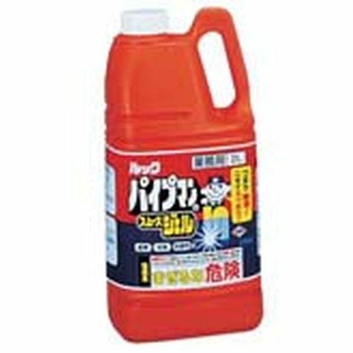 ライオン 業務用パイプクリーナー スムース ジェル JKL5401 JANコード 4903301452140●容量(L):2●重量(kg):2.2●材質：界面活性剤■ムラなく密着するスムースジェルが菌の出すヌメリに強力 に浸透し、つまりやニオイを強力に取り除きます。■お掃除と同時に除菌ができます。【送料について】北海道、沖縄、離島は送料を頂きます。