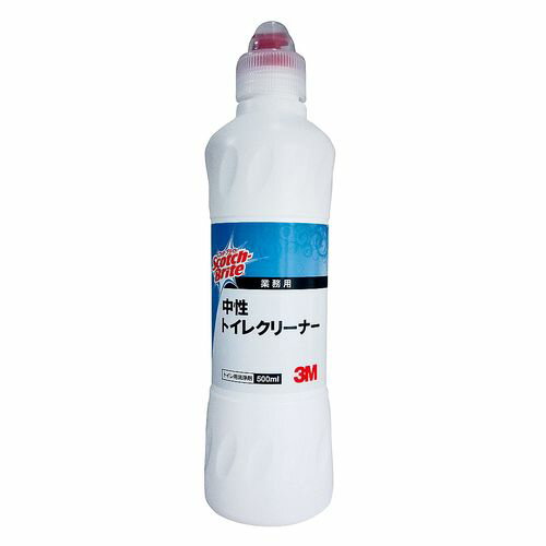 3M 3M 中性トイレクリーナー 500ml JTI0701 JANコード 4548623763507●容量(L):0.5●材質：液性：中性■・横向きに噴射できるノズルで、汚れの取れにくい (縁)裏側にも液をかけることができます。【送料について】北海道、沖縄、離島は送料を頂きます。