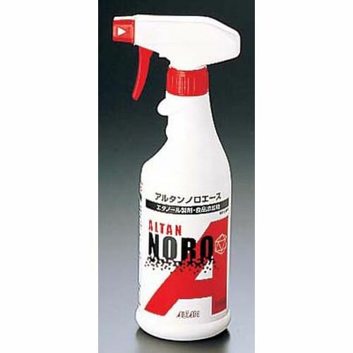 アルタン ノロエース 500ml（スプレー付） XNL0401 JANコード 4971470112837●規格:500mlスプレー付●容量(cc):500●材質：エタノール製剤■ノロウイルス対策に。■成分:エタノール 50.18%■ウイルス...
