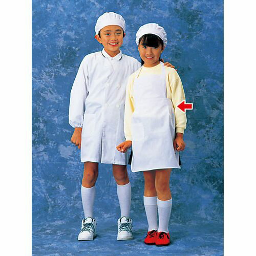 Aprons - サカノ繊維 学童給食衣(ホワイト)SKV362 M SKY15002