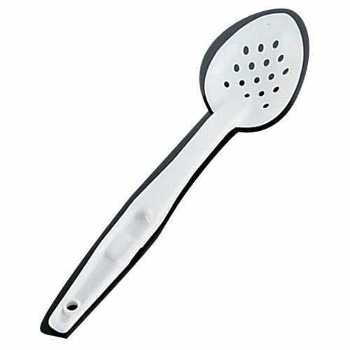 Soup Ladle （Holed） - CAMBRO(キャンブロ) ポリカーボネイト サービススプーン穴明 SPOP13CW ホワイト BSP411B
