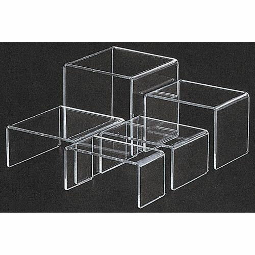 友屋 アクリルディスプレイ コの字展示台 30637 中 NDI0203