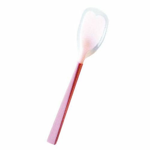 岡部洋食器 口あたりやさしいスプーン 大(ラージ) ピンク OSP1301