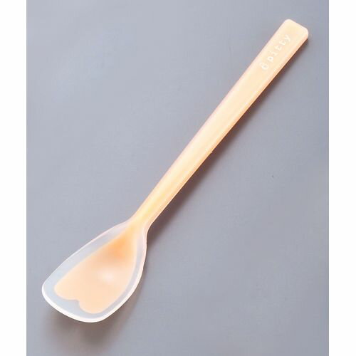 片力商事 ピティスプーン シリコン一体タイプ へら型 小 オレンジ RSP3804