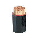 若泉漆器 八角楊枝入 黒天朱 1-514-14 RYU08