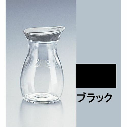 タケヤ化学 プルー ビストロ調味料入れ ブラック PTY3003