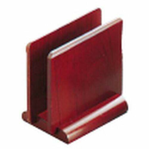 ヤマコー 木製 メニュースタンド 15240 （ブラウン） PMNDU JANコード 4988484152407●メーカー品番:15240●幅×奥行×高さ(mm):110×70×107●有効幅(mm):24●材質：ビーテ【送料について】北海...