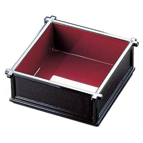遠藤商事 井戸渕 溜内朱 IB-22 大 QID0301 JANコード 4905001500206●メーカー品番:IB-22●規格:大●間口×奥行×高さ(mm):171×171×53●重量(kg):0.245●材質：ABS■材質:ABS樹脂■耐熱温度:75℃【送料について】北海道、沖縄、離島は送料を頂きます。