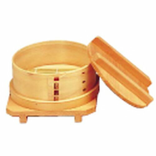 ヤマコー マルY 桧 ワッパセイロセット 15cm (蓋・すだれ・台付) QSI13015【送料無料】