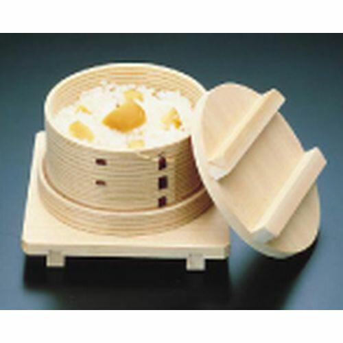 ヤマコー 杉 ワッパセイロセット (蓋・すだれ・台付) QSI15【送料無料】